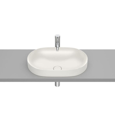Umywalka 550x370 H75 FINECERAMIC ® BEŻ INSPIRA COLORS Roca (A327527650)