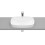 Umywalka 550x370 H75 FINECERAMIC ® BIAŁY MAT INSPIRA COLORS Roca (A327504620)