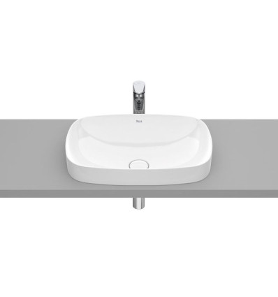 Umywalka 550x370 H75 FINECERAMIC ® BIAŁY MAT INSPIRA COLORS Roca (A327504620)
