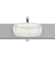 Umywalka 550x370 H75 FINECERAMIC ® BEŻ INSPIRA COLORS Roca (A327504650)