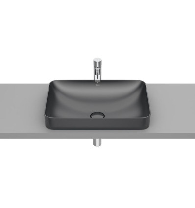 Umywalka 550x370 H75 FINECERAMIC ® ONYX INSPIRA COLORS Roca (A327534640)