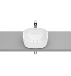 Umywalka 370x370 OCT FINECERAMIC ® BIAŁY MAT INSPIRA COLORS Roca (A327502620)