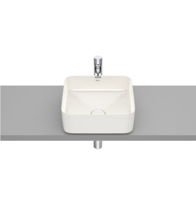 Umywalka 370x370 FINECERAMIC ® BEŻ INSPIRA COLORS Roca (A327532650)