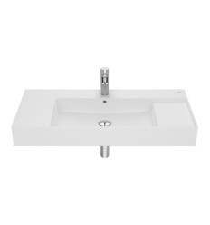 Umywalka 100x49 FINECERAMIC ® BIAŁY MAT INSPIRA COLORS Roca (A32752A620)