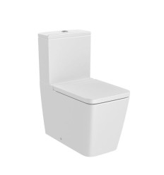 Miska wc do kompaktu Rimless BTW o/podwójny 645 mm BIAŁY MAT INSPIRA COLORS Roca (A342536620)