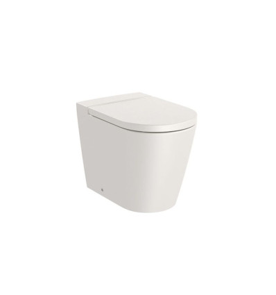 Miska wc stojąca Rimless BTW 560x370 BEŻ INSPIRA COLORS Roca (A347526650)