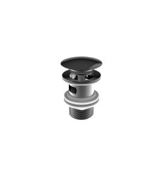 Korek uniwersalny click-clack Titanium Black Aqua Roca (A5054015CN)