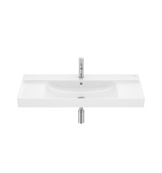 Umywalka ścienna 100x46 cm Supraglaze® ONA Roca (A32768AS00)
