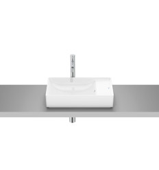 Umywalka nablatowa prostokątna 55x34,5 cm Supraglaze® ONA Roca (A32768CS00)