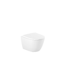 Miska WC podwieszana Rimless CPT 48 cm Supraglaze® ONA Roca (A346688S00)