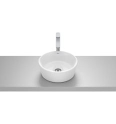 Umywalka nablatowa ROUND CR 35 cm BIAŁY POŁYSK OPTICA Roca (A327B15000)
