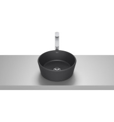 Umywalka nablatowa ROUND CR 35 cm CZARNY MAT OPTICA Roca (A327B15080)