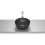 Umywalka nablatowa ROUND ER 35 cm CZARNY MAT OPTICA Roca (A327C12080)