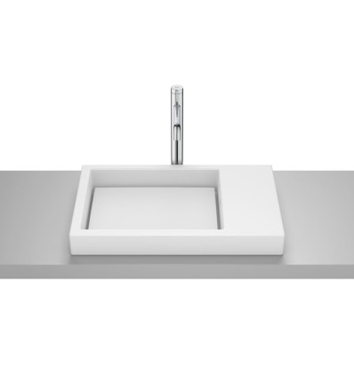 Umywalka blatowa SKYLINE 60x38 cm BIAŁY MAT HORIZON Roca (A32727562B)