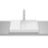 Umywalka nablatowa DASH 60x38 cm BIAŁY POŁYSK HORIZON Roca (A32727900B)