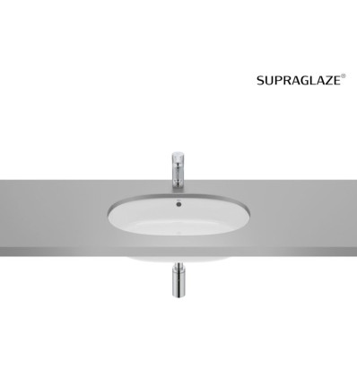 Umywalka podblatowa owalna 55x35 cm Supraglaze® GAP Roca (A3270YCS00)