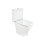 Miska WC do kompaktu Rimless 65 cm, STANDARD, o/podwójny GAP SQUARE Roca (A342479000)