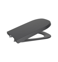 Deska wolnoopadająca Supralit®, szybki demontaż, CZARNY MAT GAP BLACK Roca (A80147208B)
