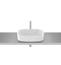 Umywalka nablatowa owalna 50x37 cm Fineceramic® ONA Roca (A3275L0S00)
