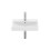 Umywalka blatowa 50x40 cm Fineceramic®, Supraglaze® ONA Roca (A32768KS00)