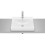 Umywalka blatowa 50x45 cm z otworem na baterię Fineceramic®, Supraglaze® ONA Roca (A32768LS00)