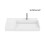 Umywalka ścienna /meblowa 80x43 cm PRAWA, Supraglaze® TURA Roca (A327696S00)