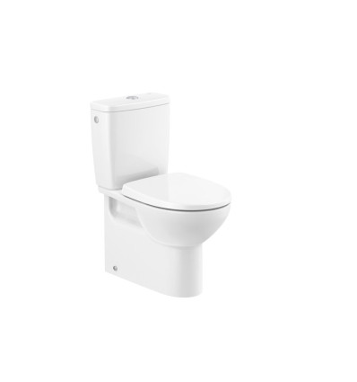 Miska WC do kompaktu Rimless BTW 61 cm, o/podwójny VICTORIA Roca (A342V05000)