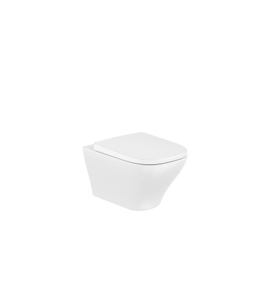 Miska WC podwieszana Rimless® Vortex 53 cm OPTICA Roca (A346V13000)