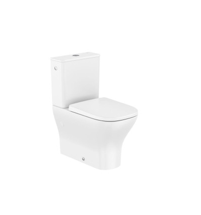Miska WC do kompaktu Rimless® Vortex 60 cm, wersja przyścienna BTW, o/podwójny OPTICA Roca (A342V15000)