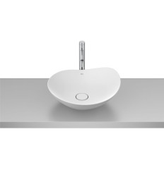 Umywalka nablatowa 47x40,5 cm Fineceramic® BIAŁY MAT OHTAKE Roca (A327A1N620)