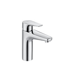 Bateria umywalkowa Medium Cold Start bez korka chrom Atlas Roca (A5A3990C00)