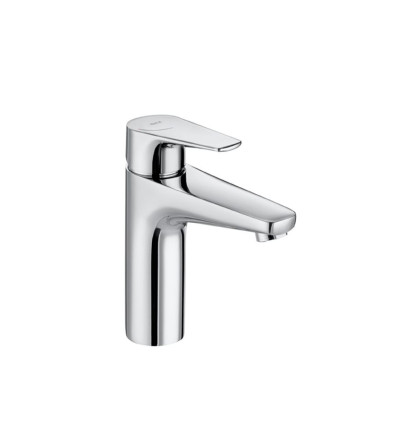 Bateria umywalkowa Medium Cold Start bez korka chrom Atlas Roca (A5A3990C00)