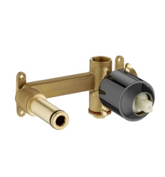 Element podtynkowy do baterii umywalkowych podtynkowych Titanium Black Roca (A5252206CN)