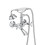 Bateria wannowo-prysznicowa dwuuchwytowa z zestawem natryskowym chrom Carmen Roca (A5A014BC00)