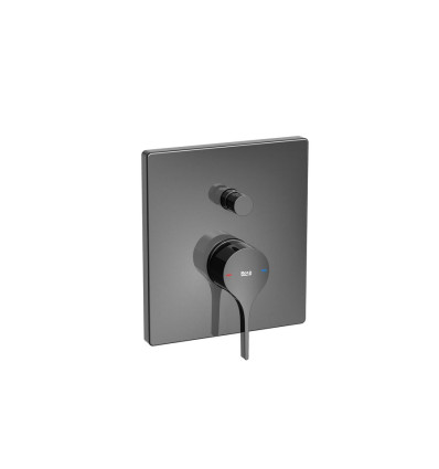 Bateria wannowo-prysznicowa podtynkowa Titanium Black INSIGNIA Roca (A5A0B3ACN0)