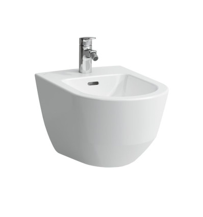 Bidet podwieszany 36x53 powłoka LCC, z otworem na baterie na środku Pro A Laufen pro (H8309524003021)