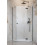 Kabina asymetryczna 80x90 Essenza Brushed GunMetal PTJ Radaway (1385010-92-01R + 1385052-01-01)