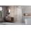 Kabina pięciokątna 80x80 Essenza Brushed Gold PTJ Radaway (1385010-99-01L + 1385049-01-01)