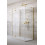 Kabina przyścienna 80x70 Essenza Gold KDJ+S Radaway (1385021-09-01L + 1384048-01-01 + 1384048-01-01)