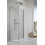 Kabina przyścienna 90x70 Essenza Brushed Nickel KDJ+S Radaway (1385020-91-01R + 1384048-01-01 + 1384048-01-01)