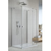 Kabina przyścienna 90x70 Essenza Brushed Nickel KDJ+S Radaway (1385020-91-01R + 1384048-01-01 + 1384048-01-01)