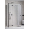 Kabina przyścienna 80x70 Essenza Brushed GunMetal KDJ+S Radaway (1385021-92-01L + 1384048-01-01 + 1384048-01-01)