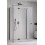 Kabina przyścienna 80x70 Essenza Brushed GunMetal KDJ+S Radaway (1385021-92-01L + 1384048-01-01 + 1384048-01-01)