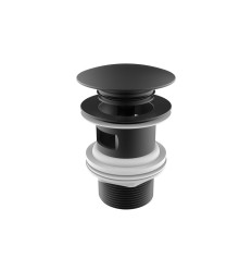 Korek uniwersalny click-clack czarny mat Aqua Roca (A5054015NB)