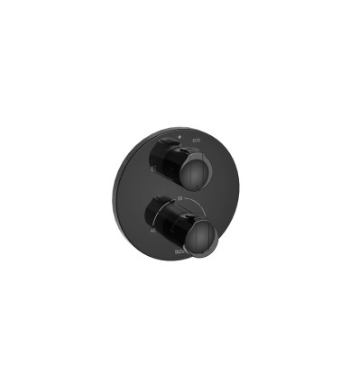 Bateria wannowo-prysznicowa termostatyczna Titanium Black T-1000 Roca (A5A0D09CN0)