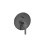 Bateria wannowo-prysznicowa podtynkowa Brushed Titanium Black Naia Roca (A5A0B96NM0)