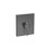 Bateria prysznicowa podtynkowa Brushed Titanium Black Insignia Roca (A5A2B3ANM0)