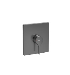 Bateria prysznicowa podtynkowa Brushed Titanium Black Insignia Roca (A5A2B3ANM0)