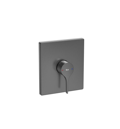Bateria prysznicowa podtynkowa Brushed Titanium Black Insignia Roca (A5A2B3ANM0)