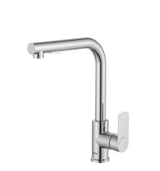 Bateria zlewozmywakowa z wyciąganą wylewką chrom Cala Roca (A5A856EC00)